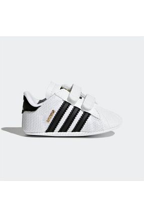 کفش اسنیکر سفید بچه گانه چسبی adidas - کد 1234460