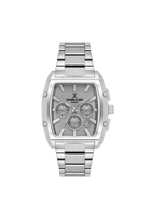 ساعت مچی طوسی مردانه 44 میلی متر Daniel Klein - کد 842101410