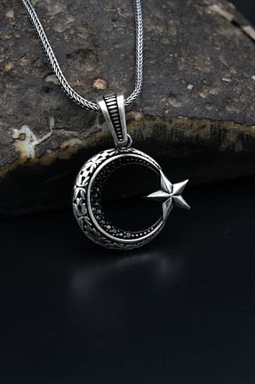 گردنبند نقره مردانه 925 عیار Prestige - کد 858974713