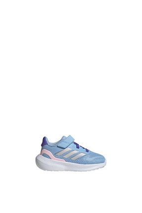 کفش اسنیکر آبی بچه گانه چسبی adidas - کد 828498100