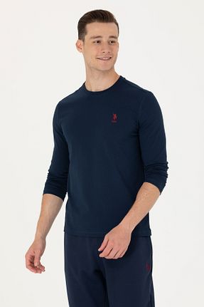 سوئیشرت سرمه ای مردانه ساده U.S. Polo Assn. - کد 838801150