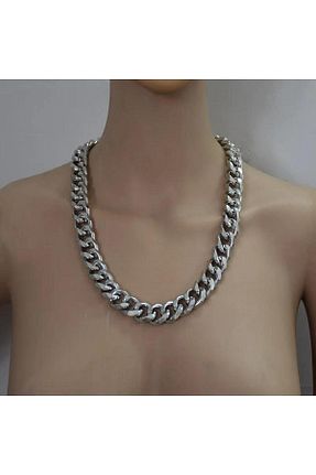 گردنبند جواهر طوسی زنانه فلزی VandiVansi - کد 864421957