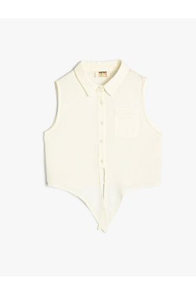 پیراهن سفید بچه گانه رگولار Koton - کد 832039350