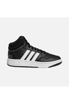 کفش بسکتبال مشکی بچه گانه چرم مصنوعی adidas - کد 828482736