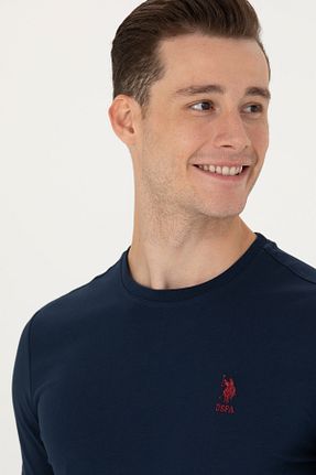 سوئیشرت سرمه ای مردانه ساده U.S. Polo Assn. - کد 838801150