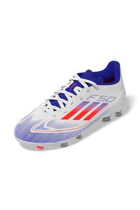 کفش فوتبال چمنی سفید بچه گانه adidas - کد 834408785