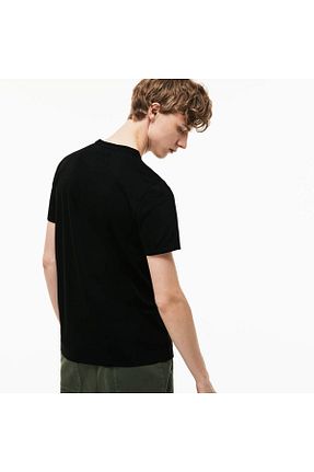 تیشرت مشکی مردانه رگولار Lacoste - کد 3069389