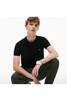 تیشرت مشکی مردانه رگولار Lacoste - کد 3069389