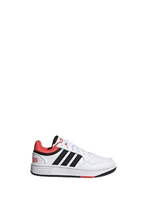 کفش اسنیکر سفید زنانه بند دار adidas - کد 838470476