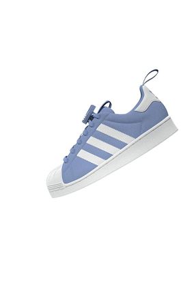 کفش اسنیکر سفید بچه گانه بند دار adidas - کد 836735868