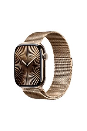 ساعت هوشمند طلائی Apple - کد 857534551