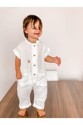 ست بالاتنه و پائین تنه سفید بچه گانه بافتنی bohemiankids baby wear - کد 129098895