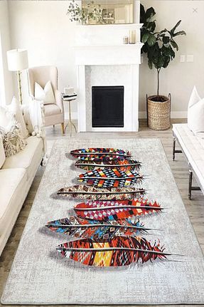 فرش رنگی زیره ضد لغزش Chilai Home - کد 808468992