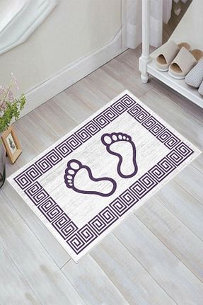 پادری حمام بنفش 1 پارچه Thalia Home - کد 856486951
