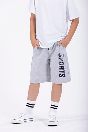 شلوارک و برمودا طوسی بچه گانه رگولار zepkids - کد 828947238