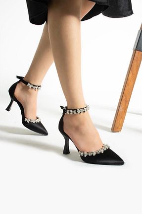 کفش مجلسی مشکی زنانه پاشنه نازک runa shoes - کد 817428098