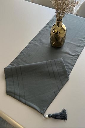 سرویس آمریکائی طوسی مستطیل Gülce Home Collection - کد 758769639