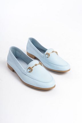 بابت آبی زنانه چرم خالص RedShoes - کد 858951495