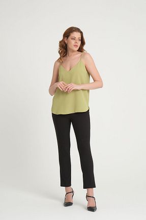 بلوز سبز زنانه ساده Quzu - کد 804425544