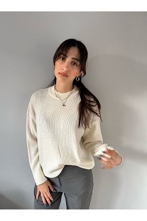 پلیور نباتی زنانه ساده P
