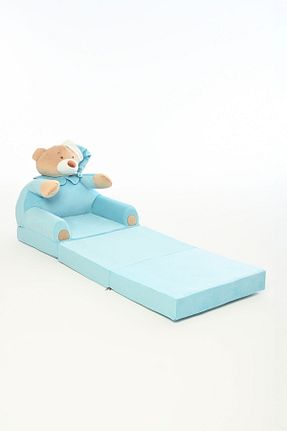 صندلی و مبل اتاق کودک آبی پارچه ای Pufu Toys - کد 851236694