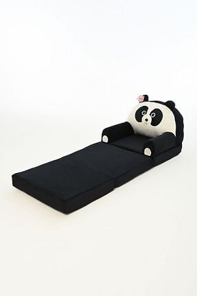 صندلی و مبل اتاق کودک مشکی پارچه ای Pufu Toys - کد 851237482