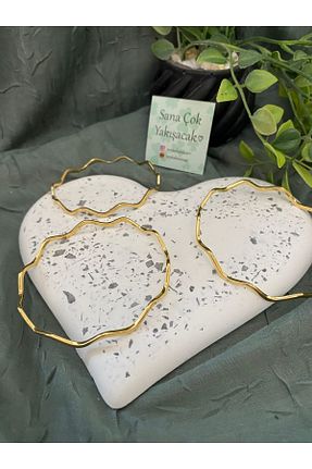 دستبند استیل (فولاد) طلائی زنانه استیل (فولاد) Ayya Aksesuar - کد 858971973