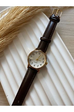 ساعت مچی قهوه ای زنانه 20-25 میلی متر QUARTZ - کد 830814457