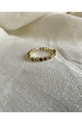 انگشتر جواهر طلائی زنانه زیرکن ringbox - کد 784059515