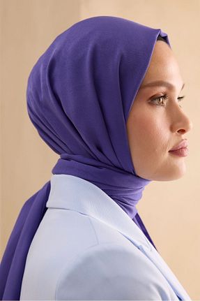شال بنفش زنانه پلی استر Cardion - کد 839228906