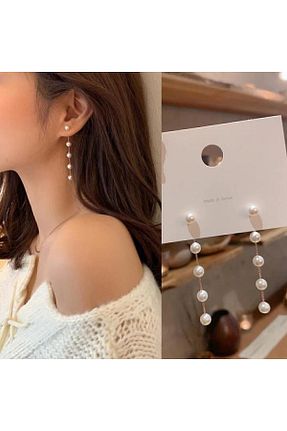 گوشواره مروارید سفید GO Sİ ON - کد 364959631