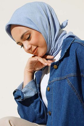 شال متالیک زنانه ویسکون Huzurlu İpek - کد 844879342