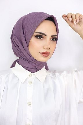 روسری بژ پنبه پلی استر Diella - کد 780958559
