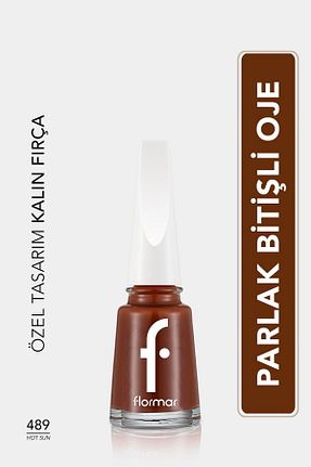 لاک ناخن قهوه ای Flormar - کد 374848945
