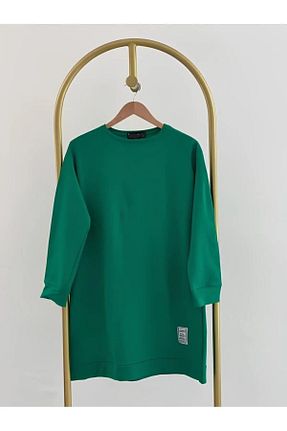تونیک حجاب سبز زنانه مخلوط پلی استر exxitcollection - کد 834244227