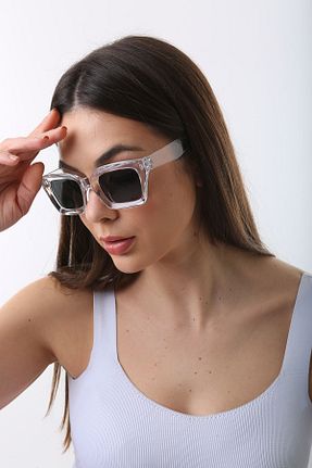 عینک آفتابی مشکی زنانه UV400 MODA - کد 855544087