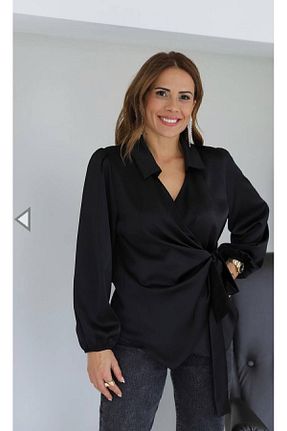 پیراهن مشکی زنانه دو سینه Gökkkuşağı - کد 806145114