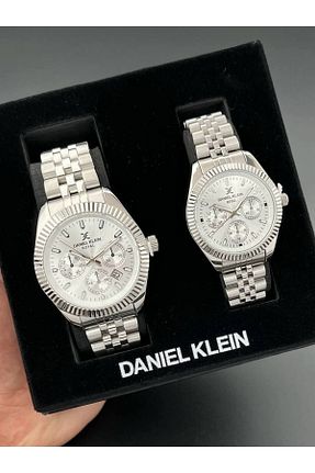 ست ساعت مچی زنانه فلزی Daniel Klein - کد 841286731