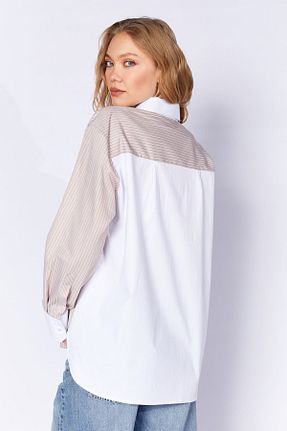 پیراهن طوسی زنانه اورسایز EDITION WOMAN - کد 822770884