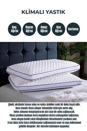 بالش سفید Pamuklu Tago Home - کد 825021372