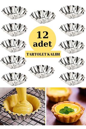 قالب کیک و فر متالیک استیل ضد زنگ Genel Markalar - کد 685599466