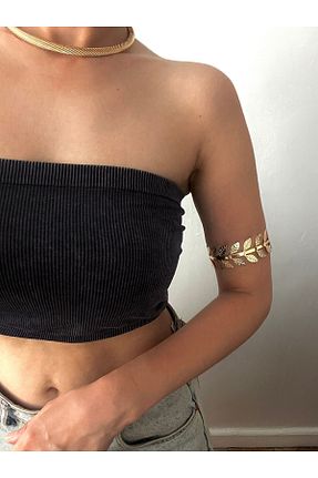 دستبند جواهر طلائی زنانه فلزی Hoop jewelery - کد 848495268