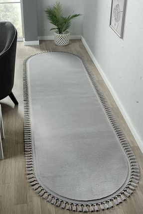 کناره طوسی پلی استر LİNOS HOME - کد 843118975
