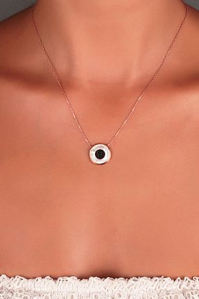 گردنبند نقره صورتی زنانه 925 عیار Sunshine - کد 3757450