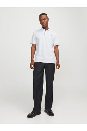 تیشرت سفید مردانه یقه پولو Jack & Jones - کد 859017536