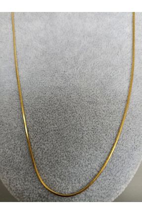 گردنبند استیل ( فولاد ) طلائی زنانه استیل ضد زنگ Aksesuar - کد 170988263