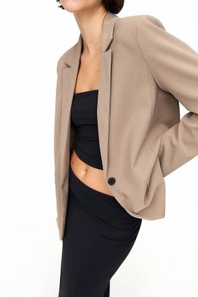 کت طوسی زنانه Blazer Pull & Bear - کد 853447995