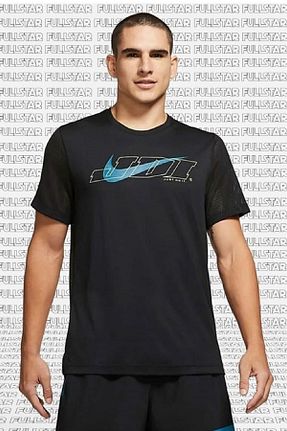 تیشرت اسپرت مشکی مردانه Fitted Nike - کد 653400748