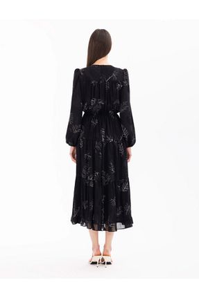 لباس حجاب مشکی زنانه Relaxed SEÇİL - کد 846244608