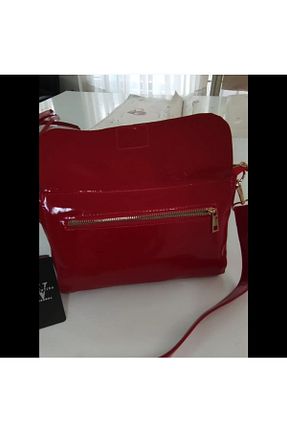 کیف پستچی زرد زنانه چرم خالص valentina victoria - کد 856387092